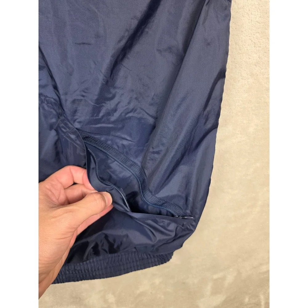 Vintage Adidas Track Jacket Mens 2XL Blue Flyer Wrestling Dixie Windbreaker Y2K